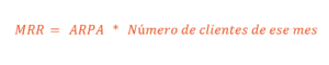 ingresos mensuales recurrentes